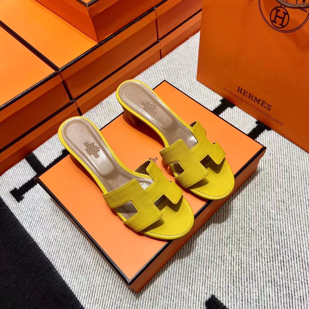 에르메스 올수공 오아시스 슬리퍼 샌들 앱송 67